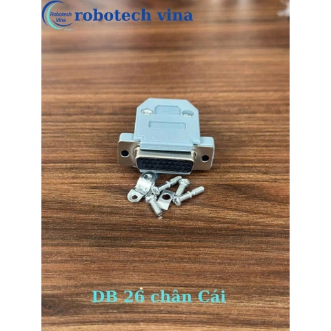 Đầu nối DB26 chân pin đực + cái - chân hàn mạ vàng