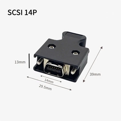 Đầu nối SCSI 14P - chân hàn