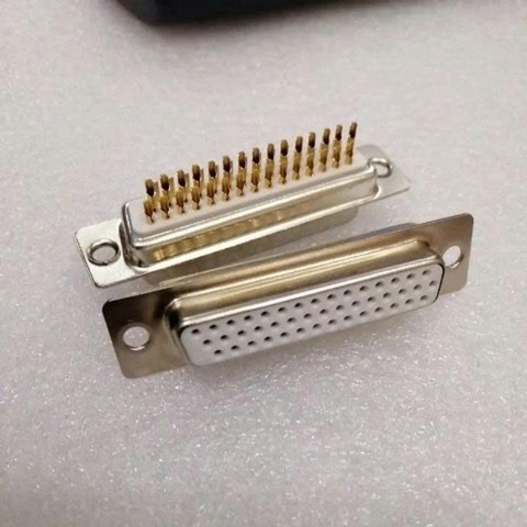 Đầu nối DB25 chân pin đực + cái - chân hàn mạ vàng