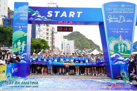 Giải chạy CÁT BÀ AMATINA - Sải bước trên miền Di sản