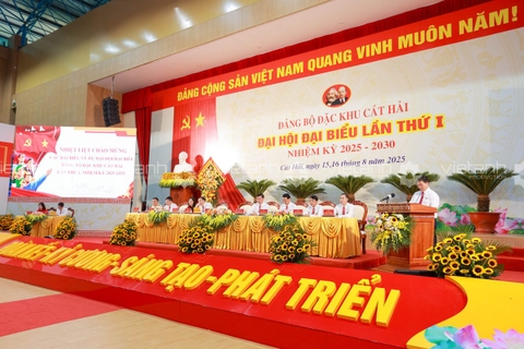 Đại hội đại biểu Đảng bộ Đặc khu Cát Hải lần thứ I, nhiệm kỳ 2025–2030