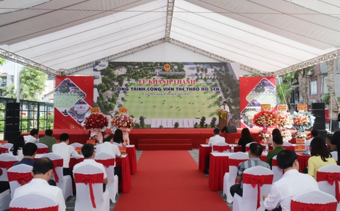 LỄ KHÁNH THÀNH - Công trình công viên thể thao Hồ Sen - Hải Phòng