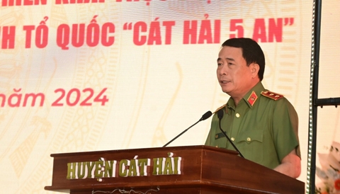 Biểu dương điển hình tiên tiến mô hình “Cát Hải 5 An”