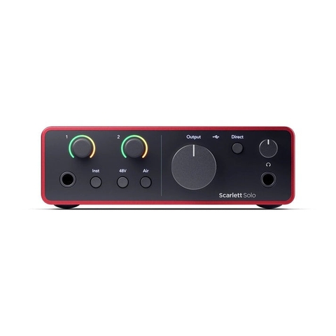 Audio Interface Focusrite Scarlett Solo Gen 4