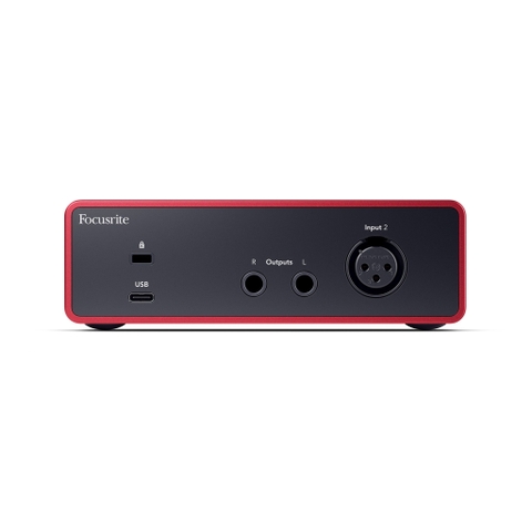 Audio Interface Focusrite Scarlett Solo Gen 4, Pack