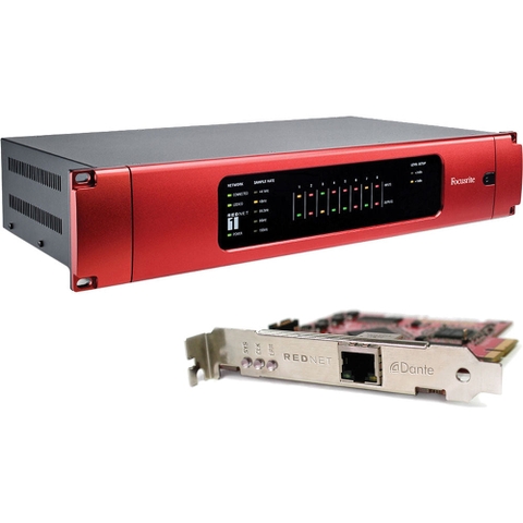 Focusrite Rednet PCIE Card DANTE 128 I/O Channel Network Card