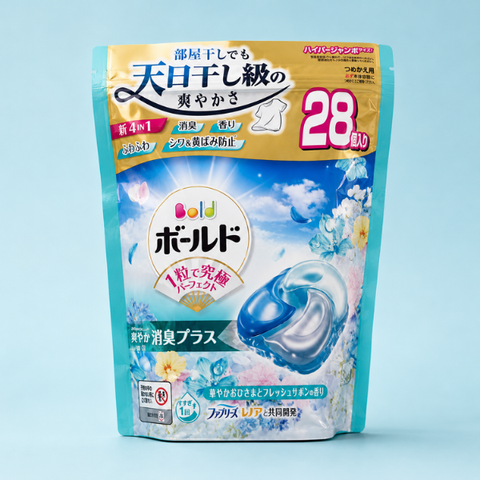 Viên giặt Bold xanh 28 viên