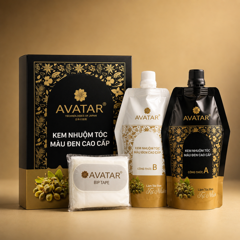 Avatar Kem Nhuộm Tóc Màu Đen Cao Cấp