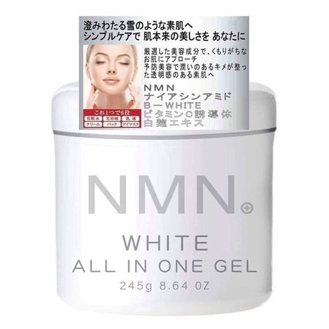 Gel Cấp Ẩm Và Dưỡng Trắng Da Tế Bào Gốc Nmn White All In One Gel 245G