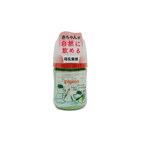 Bình sữa Pigeon cổ rộng nhựa PPSU thế hệ thứ 3 160ml Gấu