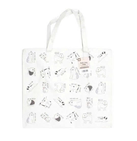 Túi Tote đa năng hoạ tiết những chú cún size M