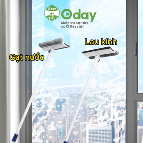 Cây Lau Kính Oday XSL-8, Lau Kính, Gạt Nước 2 trong 1