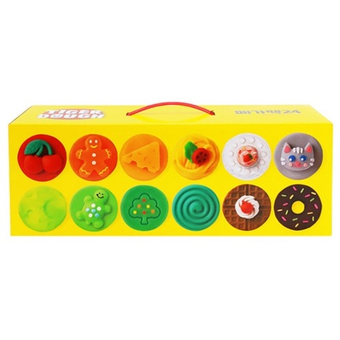Bộ đất nặn 24 màu kèm khuôn Tiger dough My Little Tiger