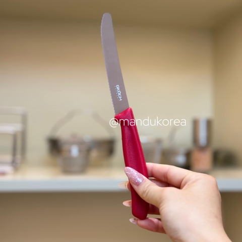 Dao inox gọt trái cây nhiều màu Gkoch