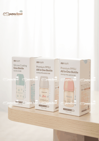 Bình sữa trẻ em Moyuum Premium PPSU All In One Bottle