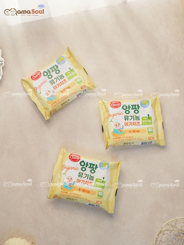 Phomai tách muối hữu cơ Seoul - Hàn Quốc - túi 180gr - Từ 6m