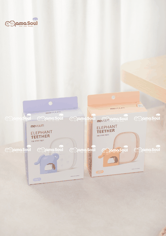 Gặm nướu silicon Moyuum - Hình voi