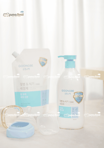 Rửa bình chai GOONGBE Baby Bottle 500ml