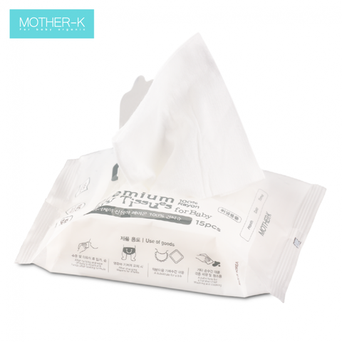 Khăn Vải Khô Đa Năng Mother-K Hàn Quốc (15 Cái)