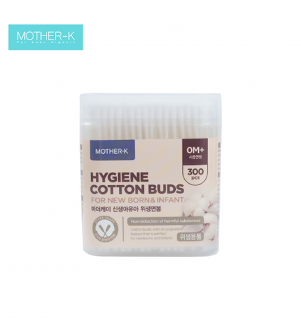 TĂM BÔNG SƠ SINH 1 ĐẦU XOẮN MOTHER-K HÀN QUỐC (300C)