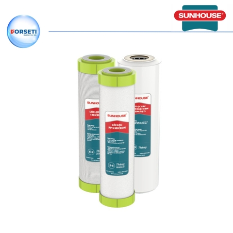 Hướng dẫn thay lõi lọc Sunhouse đơn giản tại nhà