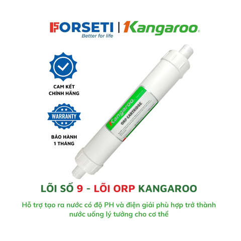 Lõi lọc nước Kangaroo lõi lọc số 9 - Lõi ORP Cartridge hỗ trợ cân bằng PH cho nước
