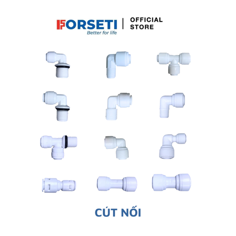 Cút nối nhanh cho máy lọc nước Karofi, Korihome, Kangaroo,...