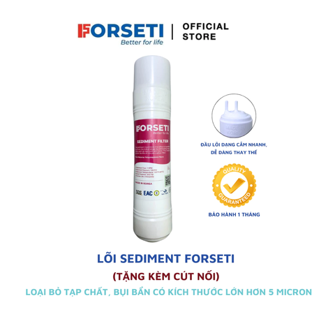 Lõi lọc số 1 Korihome - Lõi Sediment cắm nhanh dành cho tất cả các model