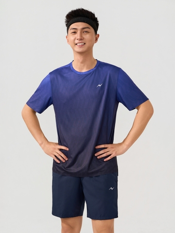 Áo Phông Nam Thể Thao Họa Tiết Running