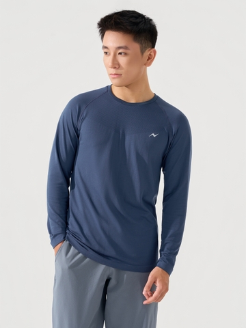 Áo Thun Dài Tay Nam Athleisure Dáng Slim Fit