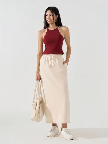 Áo Ba Lỗ Nữ Rib Co Giãn