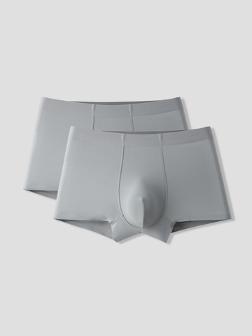 Quần Lót Nam Dáng Boxer Trunks Thun Lạnh Seamless Combo2