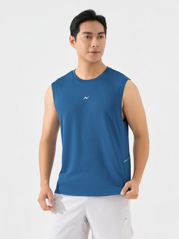 Áo Ba Lỗ Thể Thao Vai Chờm Can Sườn