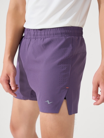 Quần Shorts Thể Thao Dáng Ngắn Xẻ Tà