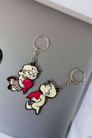 [Freeship] Móc Khóa Mica Ếch Ộp x GIG Sức Khỏe, Tình yêu, Bình An | Collection “Hí Hí”