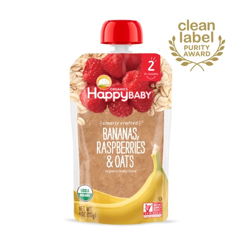 Trái cây nghiền HappyBaby 113g