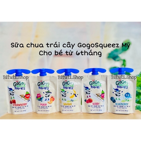 Sữa chua Gogo Squeez 85gr