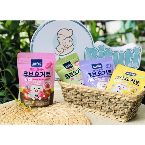 Sữa chua khô Alvins gói zip 16g