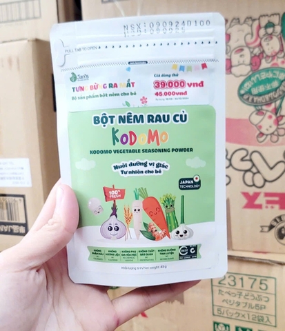 Bột nêm rau củ hữu cơ Kodomo