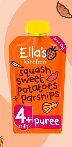 Trái cây nghiền mix vị Ella Kitchen 4m 120gr