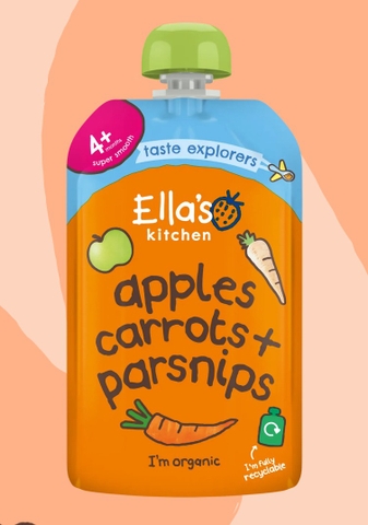 Trái cây nghiền mix vị Ella Kitchen 4m 120gr