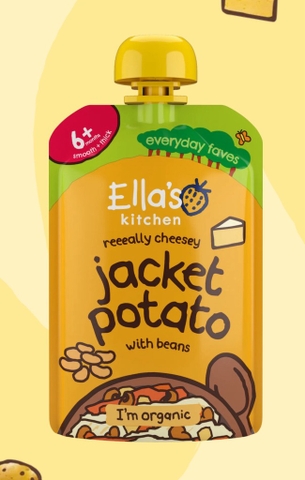 Túi dinh dưỡng hữu cơ vị mặn Ella’s Kitchen cho bé từ 7tháng