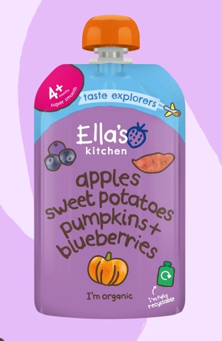 Trái cây nghiền mix vị Ella Kitchen 4m 120gr