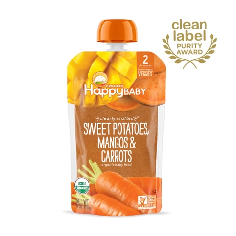 Trái cây nghiền HappyBaby 113g