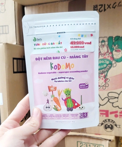 Bột nêm rau củ hữu cơ Kodomo