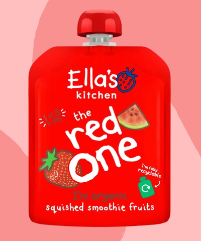 Sinh tố trái cây nghiền hữu cơ Ella Kitchen cho bé từ 6 tháng