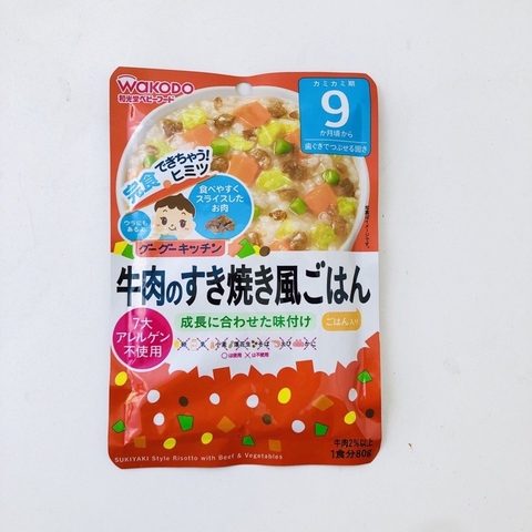 Cháo ăn dặm Wakodo