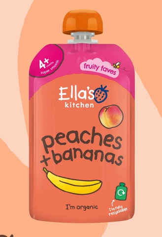 Trái cây nghiền mix vị Ella Kitchen 4m 120gr