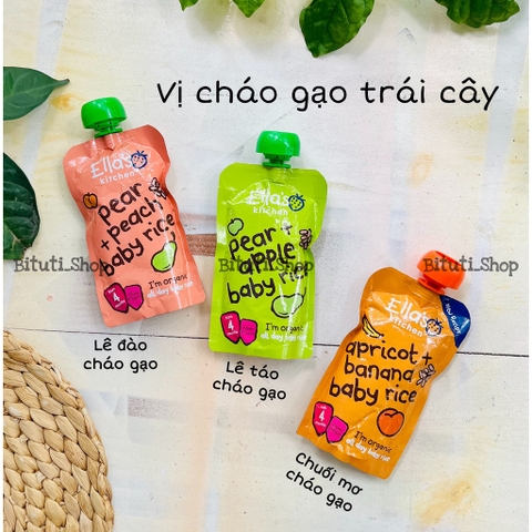 Trái cây nghiền mix vị Ella Kitchen 4m 120gr