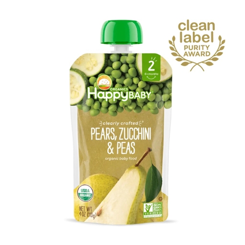 Trái cây nghiền HappyBaby 113g